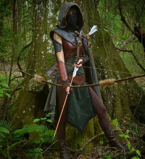Female Ranger Fantasy Costumes Fantasy Cosplay Medieval Fantasy