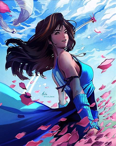 Rinoa Heartilly Final Fantasy And 1 More Drawn By Tholiabentz Danbooru