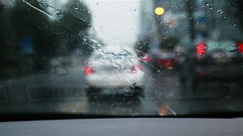 Cars Driving On A Rainy Day Image Free Stock Photo Public Domain