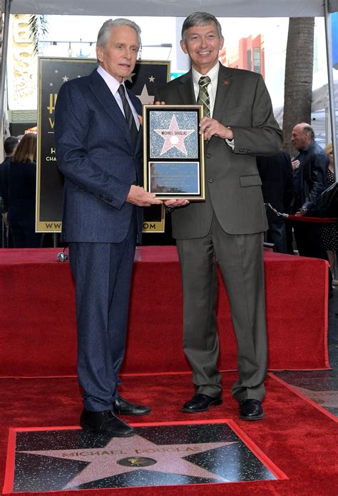 Michael Douglas Hollywood Walk Of Fame Ceremony Popsugar Celebrity