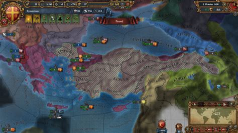 It doesn't have any exploits or custom nations or restarts. Steam Community :: Guide :: Byzantium (Roman Empire) (ver. 1.3)