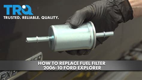 How To Replace Fuel Filter 2006 10 Ford Explorer 1a Auto