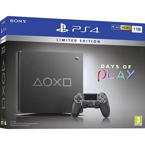 Playstation 4 Slim 1000gb Grijs Limited Edition Days Of Play Back