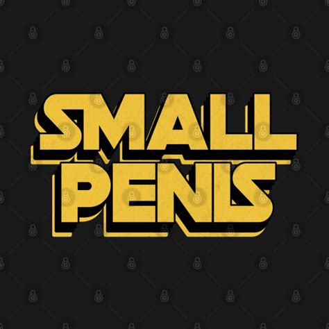 Small Penis Retro Typography Design Small Penis T Shirt Teepublic