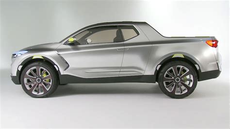 Hyundais Santa Cruz Crossover Truck Concept Boasts Extendable Bed