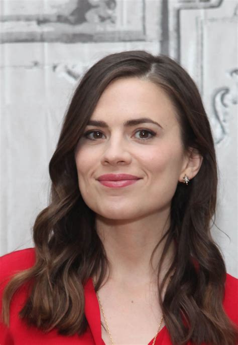 Celebrities Trands Hayley Atwell Aol Build Series For Conviction In