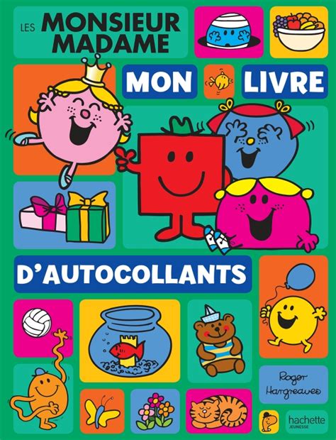 Monsieur Madame Mon Livre Dautocollants Hachettefr