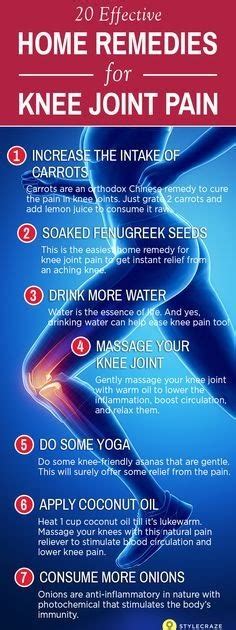 Muscle And Joint Pain Solutions 20 Effective Home Remedies For Knee