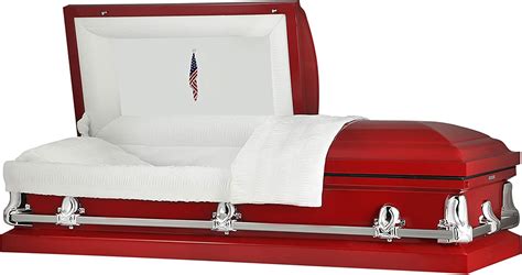 Buy Titan Casket Orion Panel Collection Red Flag At Rest Handcrafted