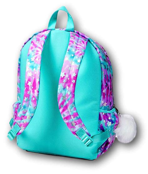 Justice Star And Tie Dye Kids School Backpack For Girls Girls Backpa