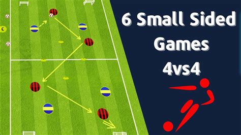 🎯small Sided Games Soccer Drills 6 Soccer Small Sided Games 4vs4