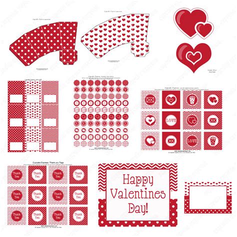 8 Best Images Of Blank And White Valentine Banner Printable Black And