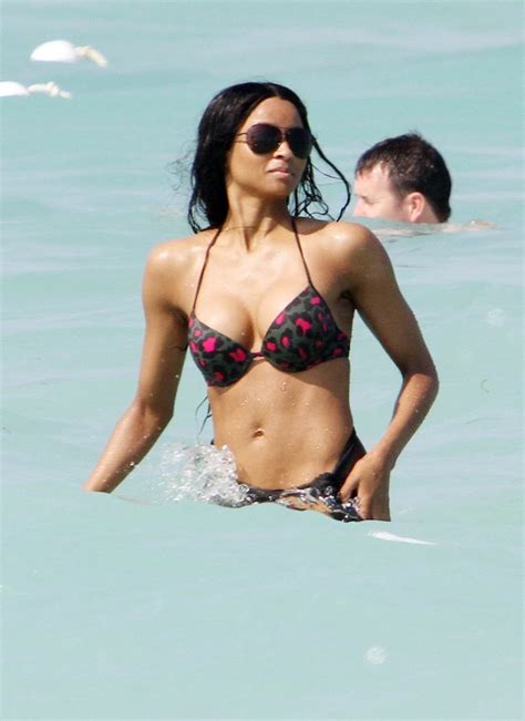 Ciara Bikini Candids In Miami Gotceleb