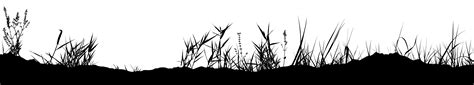 Silhouette Grass Svg 311 Dxf Include