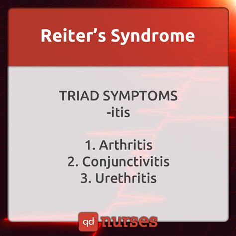 Know That Reiters Syndrome Is Also Known As Reactive Arthritis