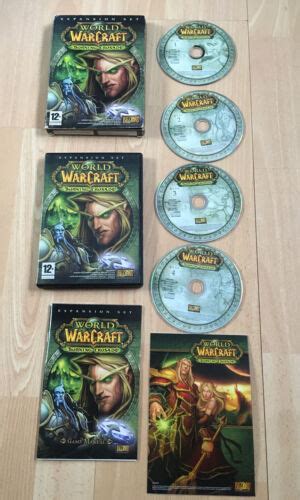 World Of Warcraft The Burning Crusade Pc Dvd Rom Game Expansion Pack Discs Ebay