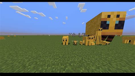 I Made A Texture Pack Changing Mostly All Mobs To Bees