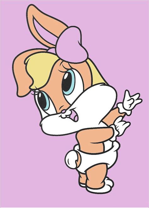 Baby Lola Bunny Color By Stockingsama On Deviantart Baby Looney Tunes