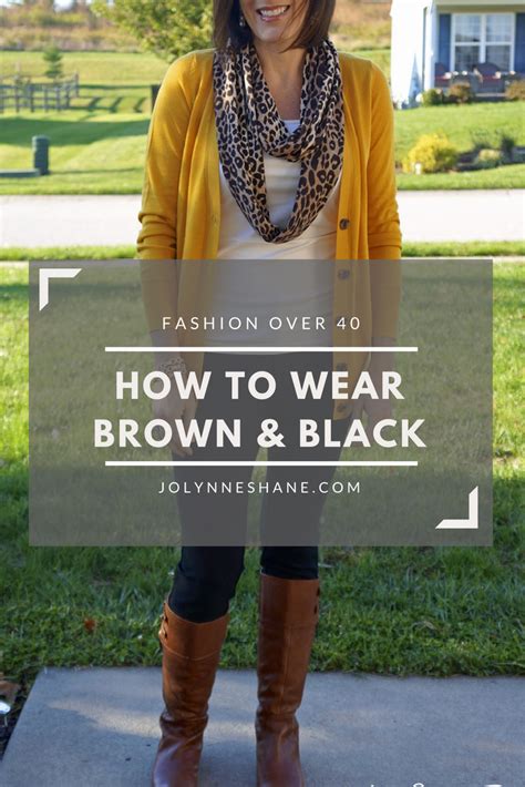 How To Wear Brown Boots With Black Pants And Dresses Black Pants