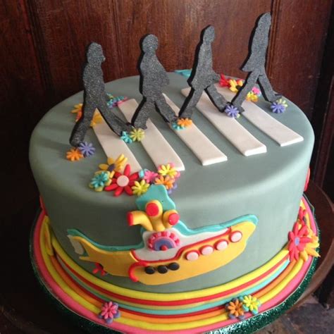 A Birthday Cake For A Beatles Fan Beatles Birthday
