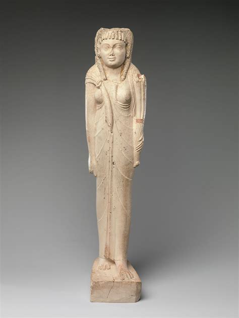 Statuette Of Arsinoe Ii For Her Posthumous Cult Ptolemaic Period The Met