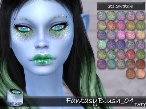 Fantasy Blush 04 By Tatygagg At Tsr Sims 4 Updates