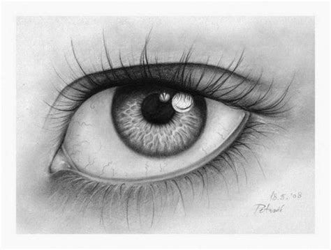 30 realistas e Incredible Desenhos de lápis de olhos Arte em lápis