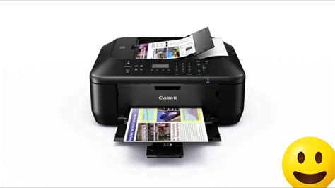 Canon Pixma Mx475 Black Wifi Inkjet With Fax And Adf Youtube