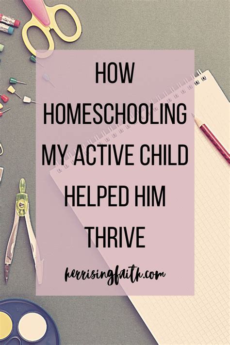 Homeschooling My Active Child Homeschool Helping Kids Activities
