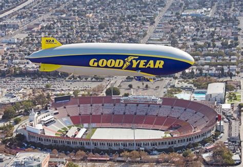 Goodyear Blimp Named Honorary Member Of College Football Hall Of Fame Daily Breeze