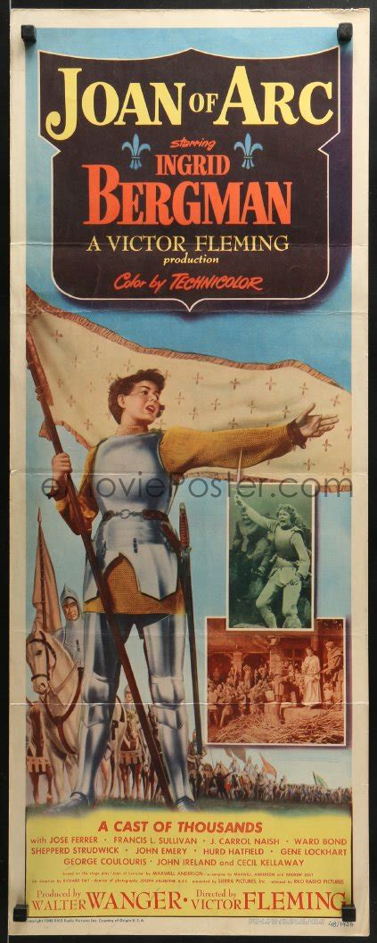 4f0712 Joan Of Arc Insert 1948 Classic