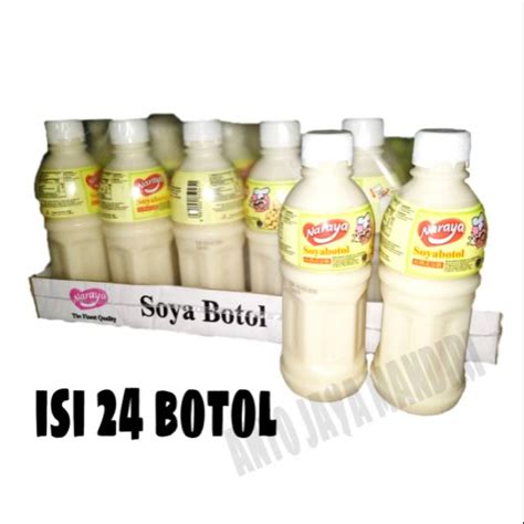 Jual Minuman Soya Botol Naraya 320ml Isi 24 Shopee Indonesia