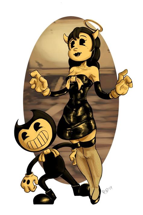 Pin by 𝔗𝔯𝔦𝔱𝔬𝔫 on 𝐁𝐄𝐍𝐃𝐘 Bendy and the ink machine Epic mickey Alice
