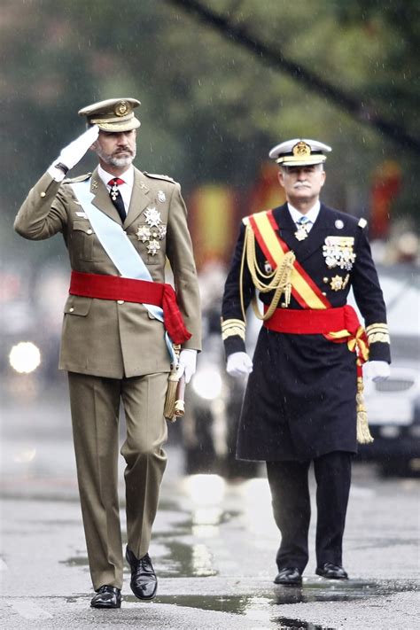 King Felipe Vi Dons A Military Uniform On Spains National Day Best