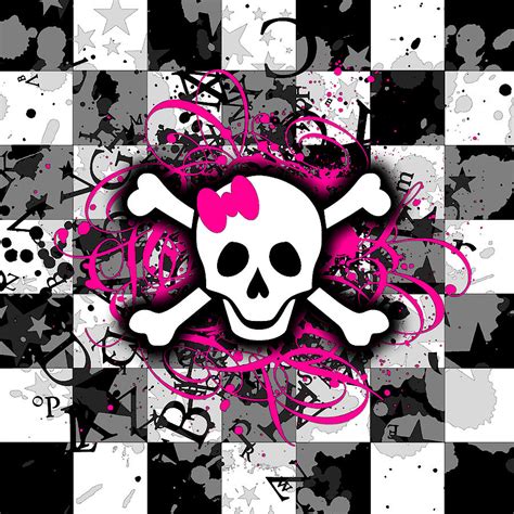 Awesome skulls wallpaper for desktop, table, and mobile. Pink Skull Wallpaper - WallpaperSafari