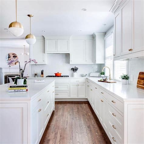 White Kitchen Are So Timeless And Classic To Pull Of An Entirely White