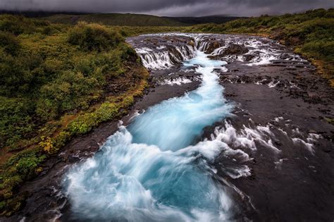 Blue River Photo By Sus Bogaerts Via 500px Bruarfoss In The