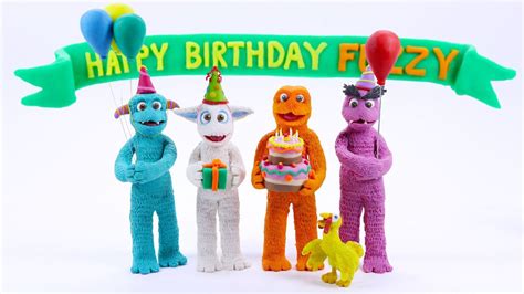 Fuzzy Puppets Surprise Birthday Party Fuz Turns 2 🎂 Funny