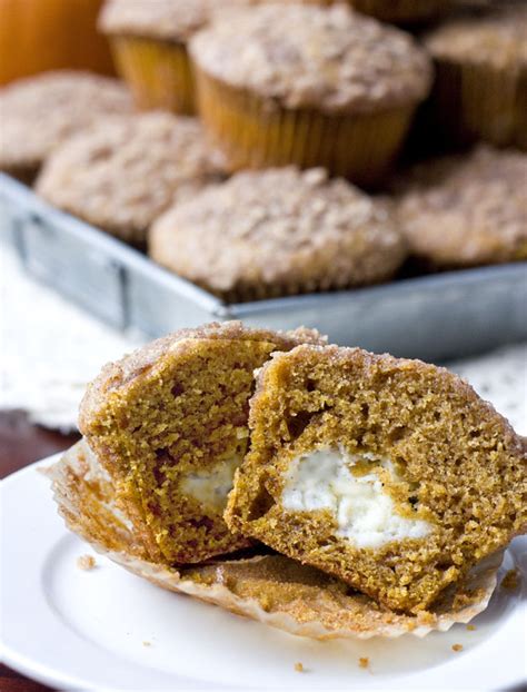Erica S Sweet Tooth Cream Cheese Filled Pumpkin Muffins