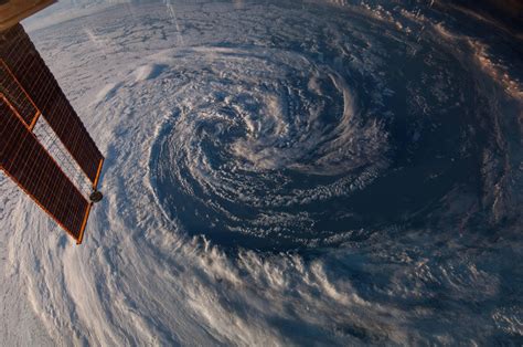 International Space Station Storm Nasa Clouds Space