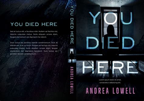 You Died Here Thriller Horror Premade Book Cover For Sale