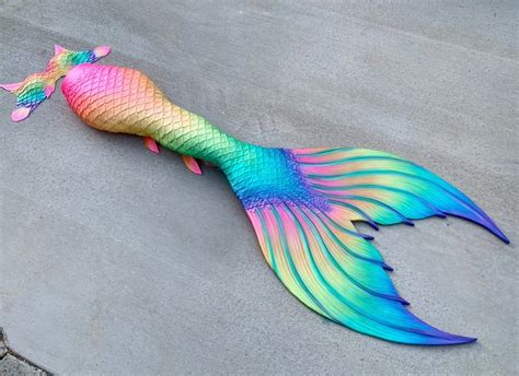 Rainbow Mermaid Tail Mermaid Tails For Kids Rainbow Mermaid Rainbow