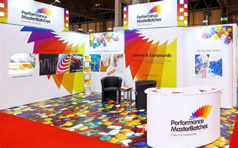 Colourful Trade Show Exhibition Stand Quadrant2design
