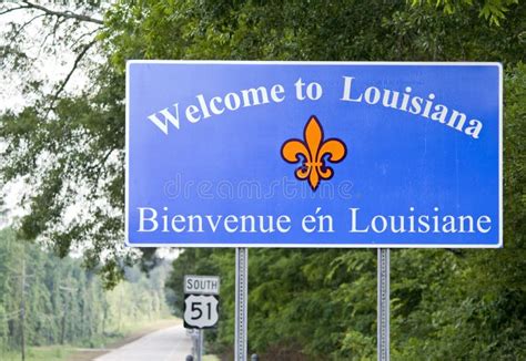 Welcome To Louisiana Stock Image Image Of Louisiana Shreveport 9634057