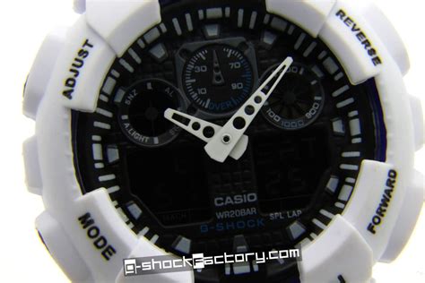 G Shock Ga 100b 7a Limited Edition White And Black Watch By G