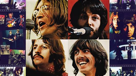 Wallpaper Collage Band The Beatles Poster Art Smile Film Faces