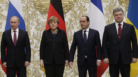 leaders comment on minsk agreement video