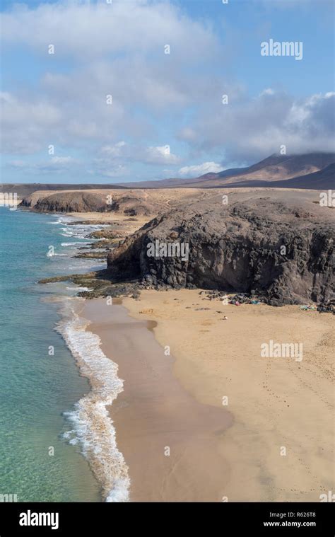 Cera Beach Playa De La Cera Papagayo Beaches Lanzarote Island