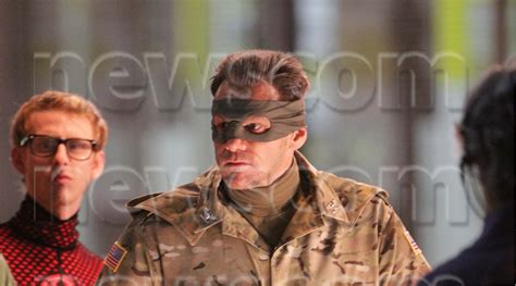 Primeras Imagenes De Jim Carrey Como El Coronel Stars En El Rodaje De Kick Ass 2 Super Heroes