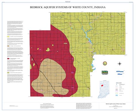 Dnr Water Aquifer Systems Maps 55 A And 55 B Unconsolidated And